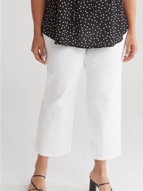 KUT from the Kloth Lucy Double Button High Waist Wide Leg